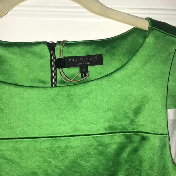 rag and bone green dress